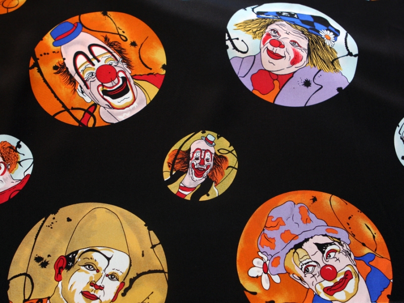 Printed Silk Crepe de Chine1