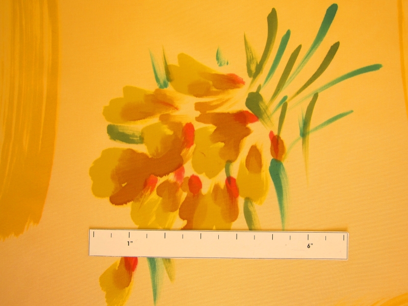 Hand Painted Iridescent Taffeta1