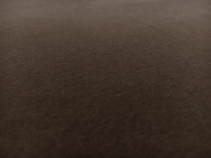 Japanese Cotton Modal Knit in Cocoa0