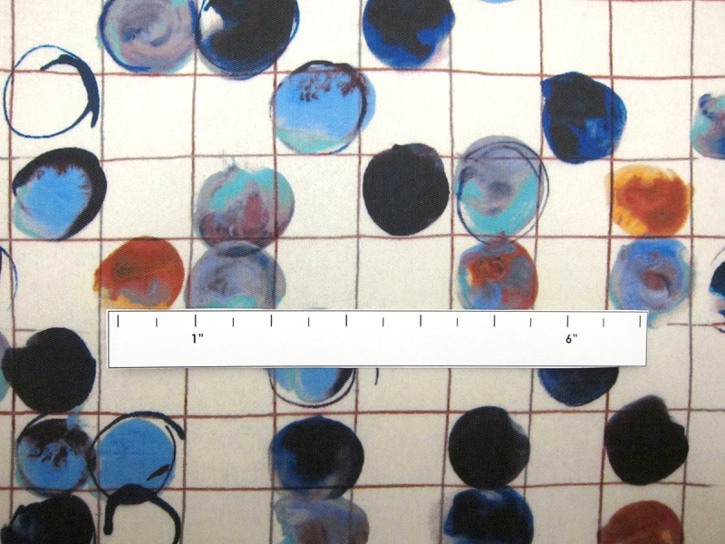 Printed Silk Blend Mikado2