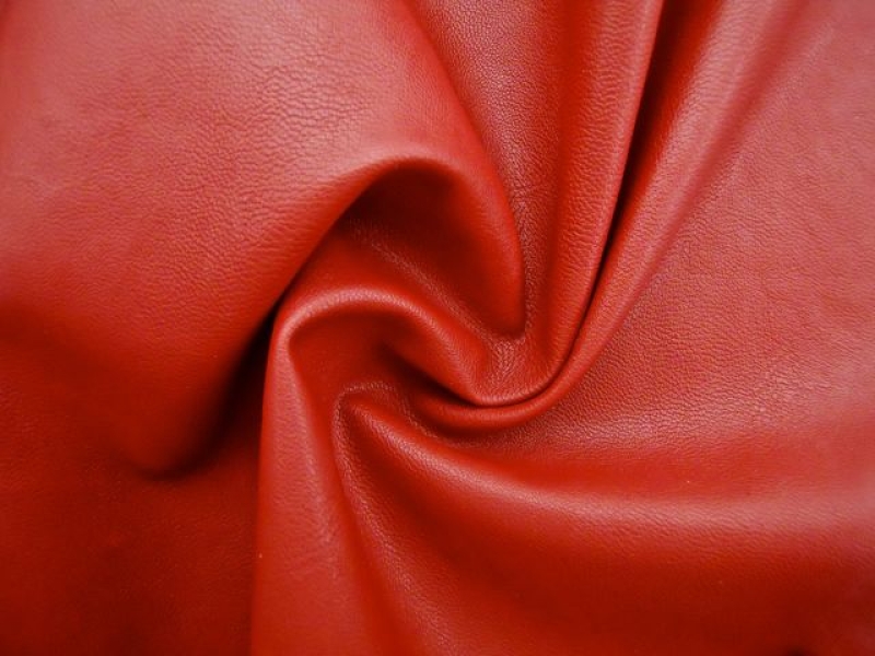 Perfecto Leather Faux Leather in Red0