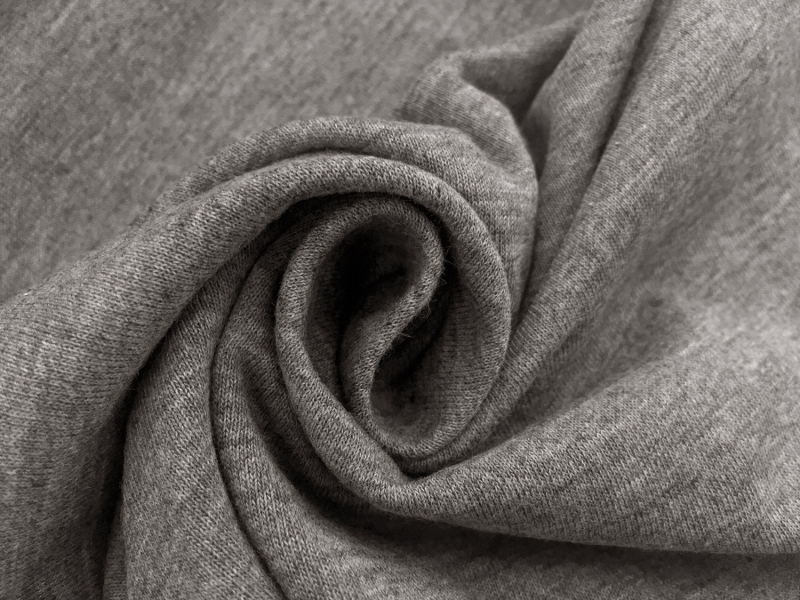 Japanese Lenzing Modal Jersey in Heather Grey1