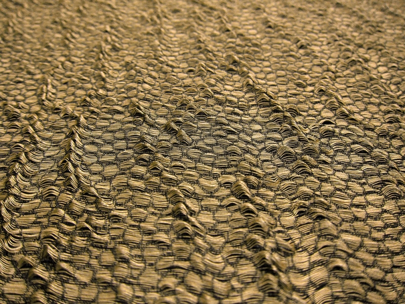 Silk Blend Organza Cloqué0