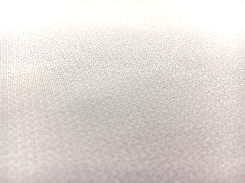 Polyester and Spandex Stretch Crepe in Ivory1