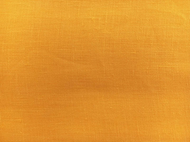 Belgian Sanforized Linen in Egg Yolk Yellow2