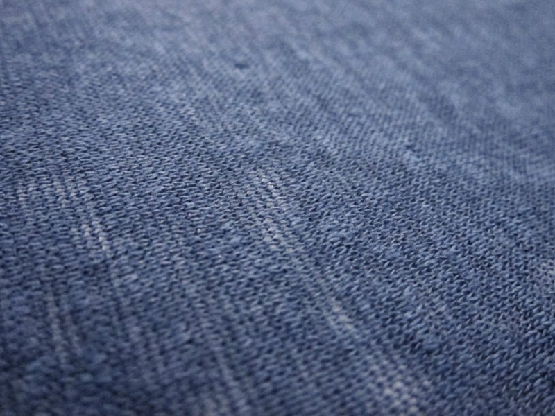 Linen Knit in Indigo0