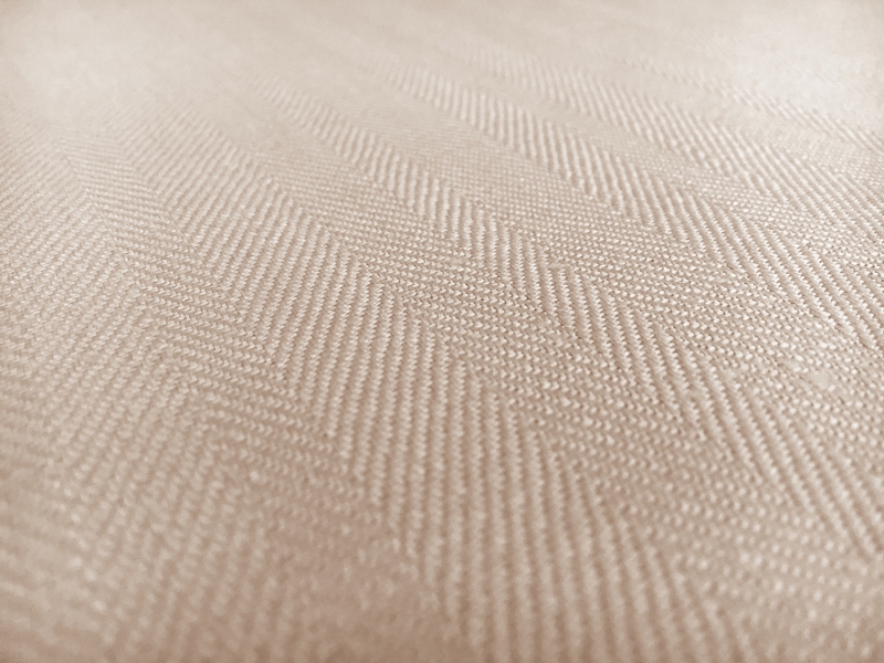 Upholstery Linen Herringbone in Sand0