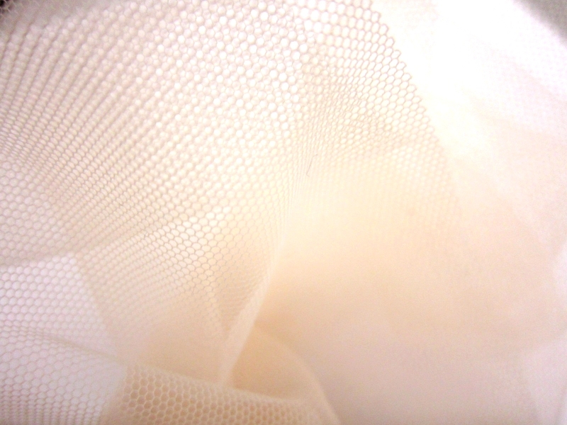 Italian Nylon Tulle in Salmone1