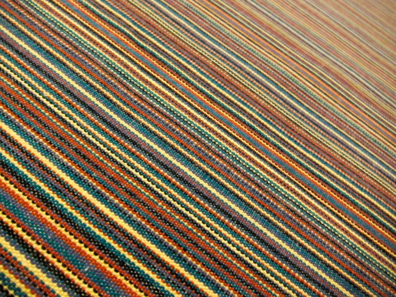 Cotton Canvas Multi Stripe2