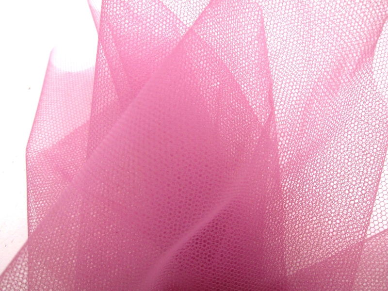 Italian Nylon Tulle in Old Rose1