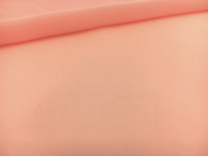 Japanese Polyester Chiffon in Salmon0