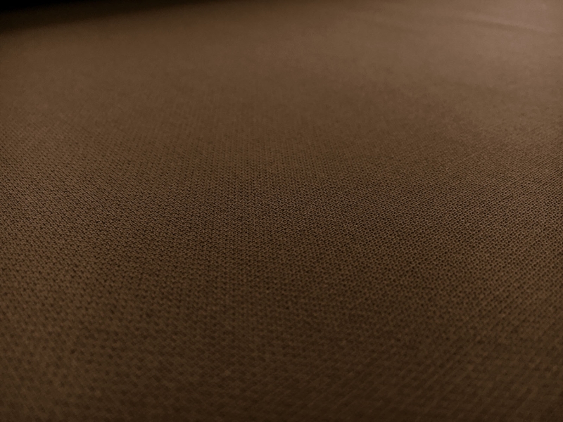 Poly Rayon Spandex Suiting in Chocolate0