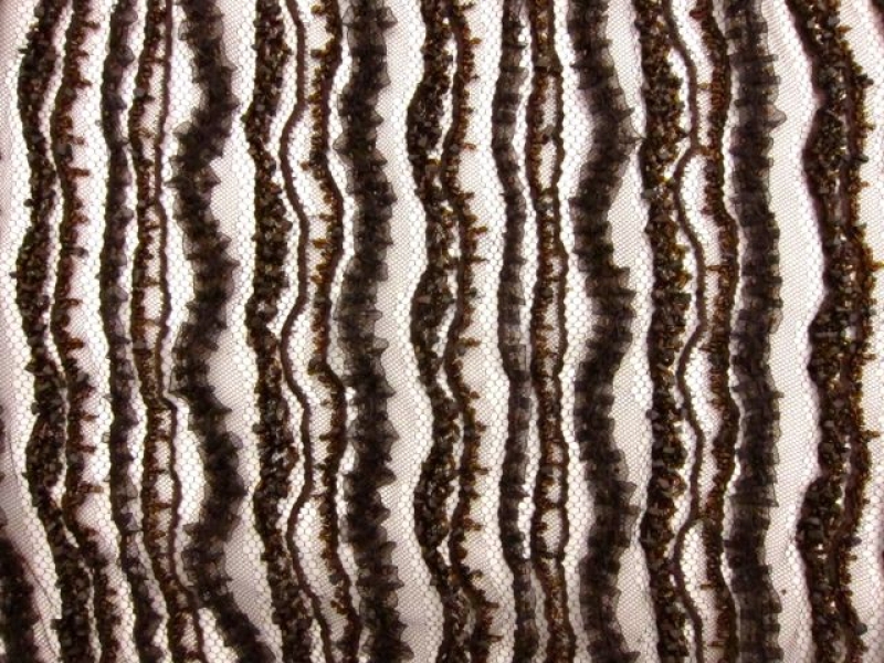 Ribbon Beads and Stones on Novelty Lace0