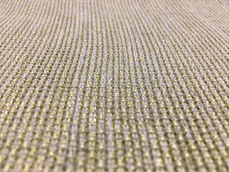 Cotton Lurex Mesh In Gold1