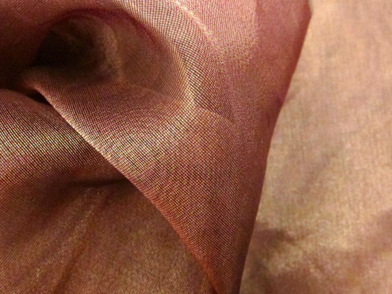 Metallic Silk Organza0