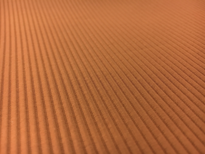 Italian Cotton and Acetate Ottoman in Minio2