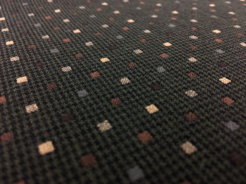 Japanese Cotton Woven Novelty With Little Multicolor Squares 2