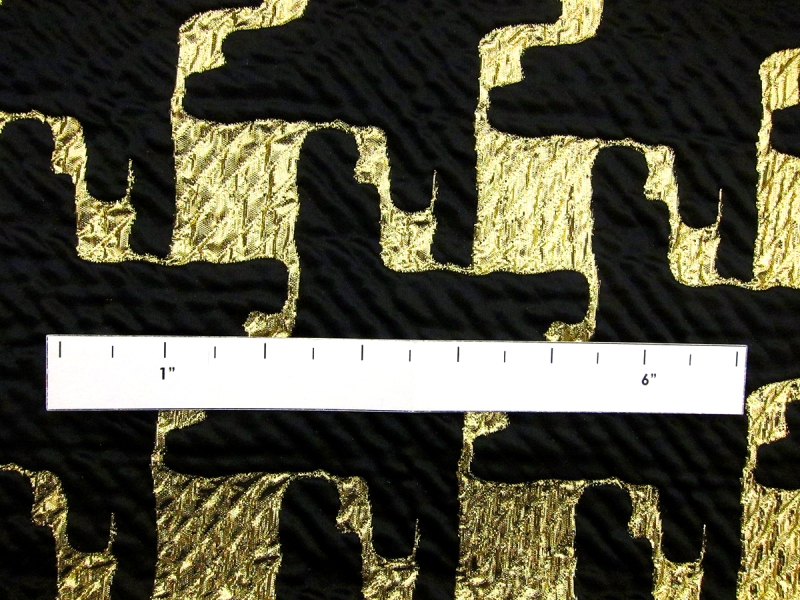 Houndstooth Lamé Cloqué2