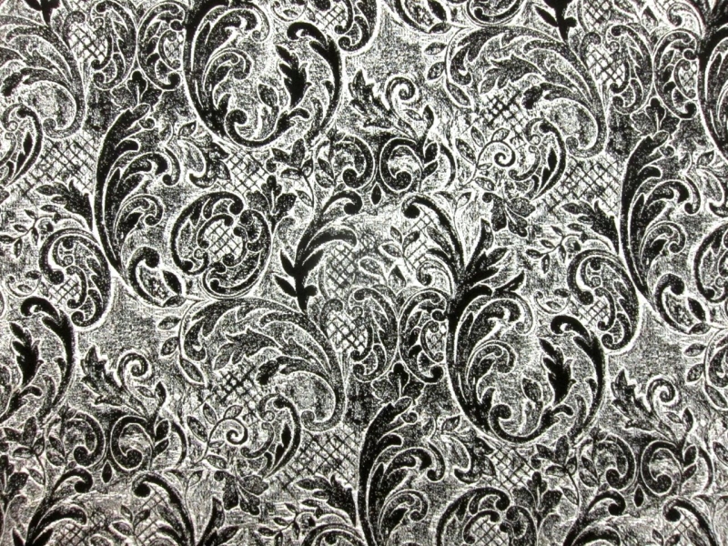 Silk Blend Metallic Brocade0