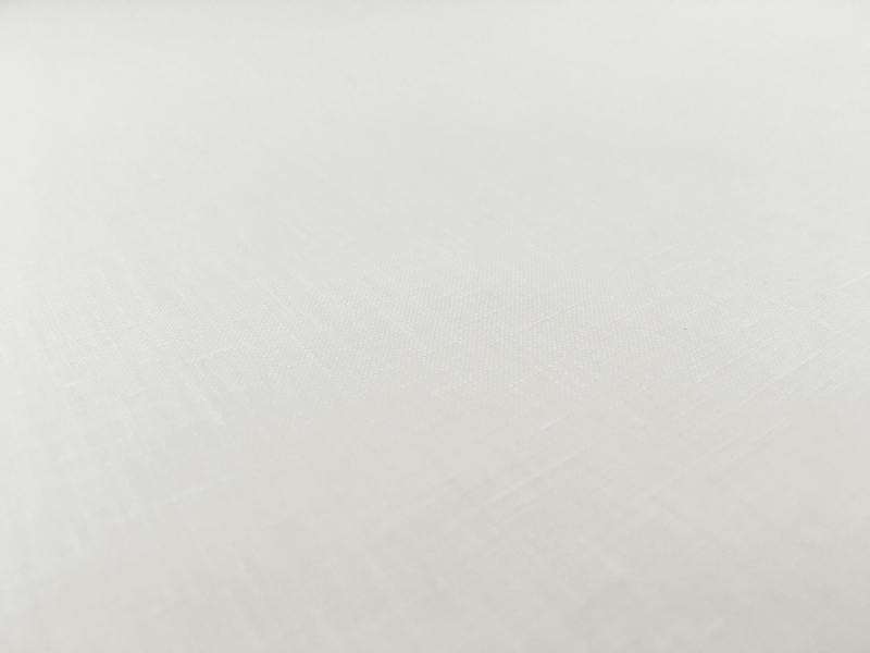 Extra Wide Belgian Linen In White0