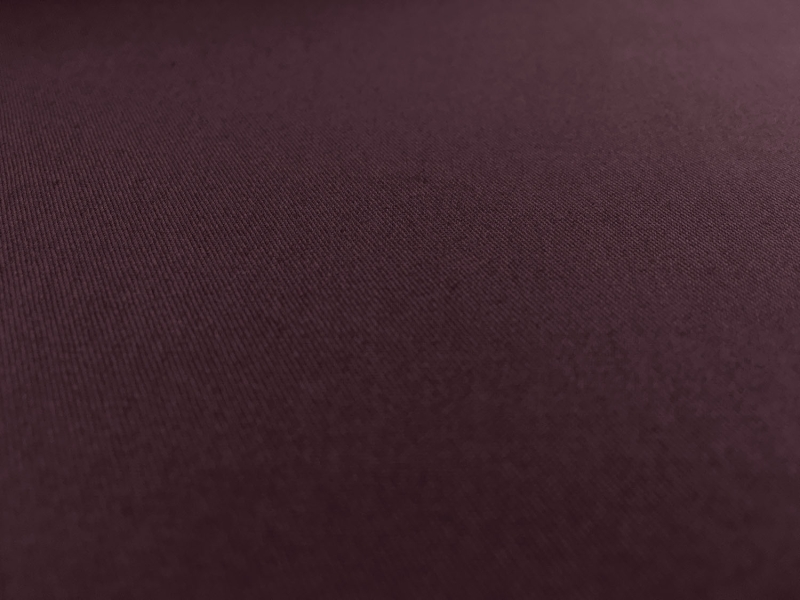 Combed Cotton Fineline Twill in Dark Purple0