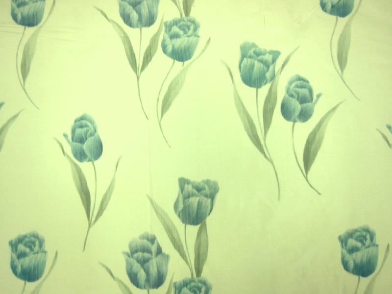 Warp Printed Floral Taffeta1