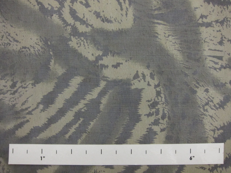 Iridescent Silk Chiffon Print0