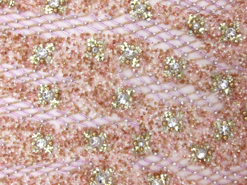 Novelty Embroidered Tulle0