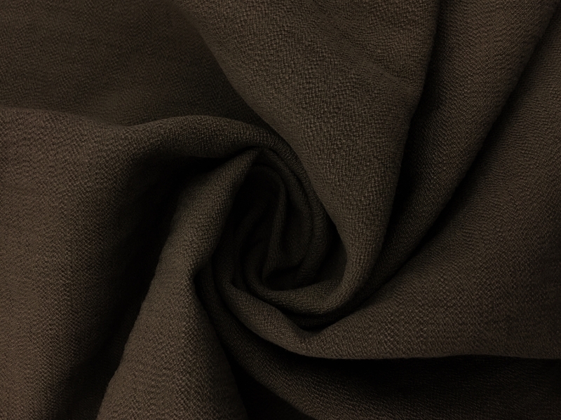 Rayon Nylon Crepe in Brown1