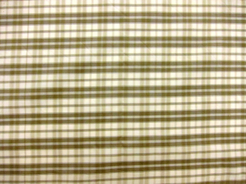 Silk Taffeta Plaid0
