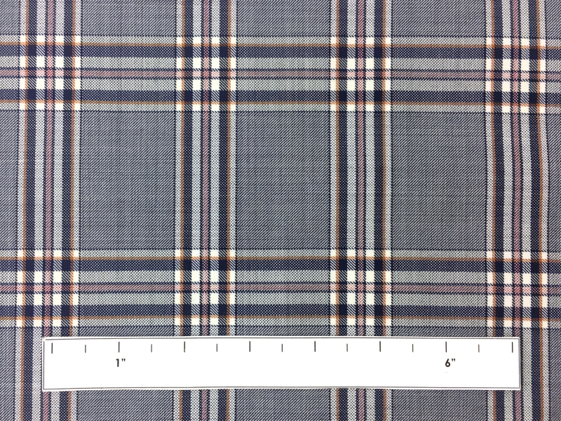 Italian Super 120s Virgin Wool Plaid1
