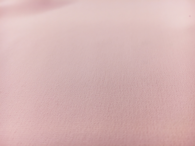 Silk Marocain Crepe in Light Pink1