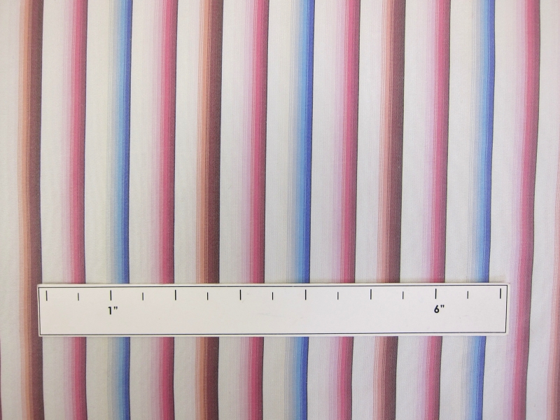 Pure Silk Taffeta Stripe1