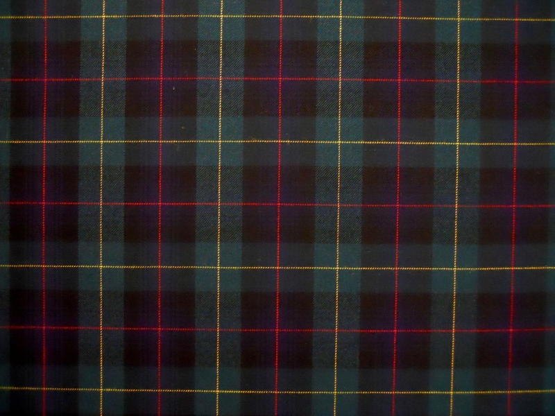 Superfine Merino Wool Plaid0