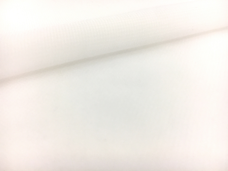 Japanese Polyester Chiffon in Off White0