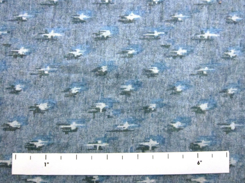 Organic Cotton and Hemp Ikat Print Knit1