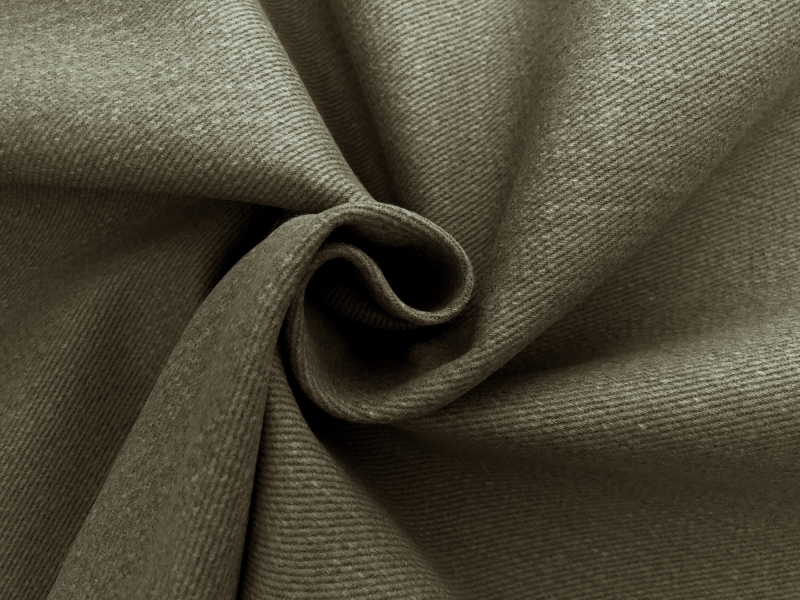 12oz Brushed Cotton Denim in Jalapeno1