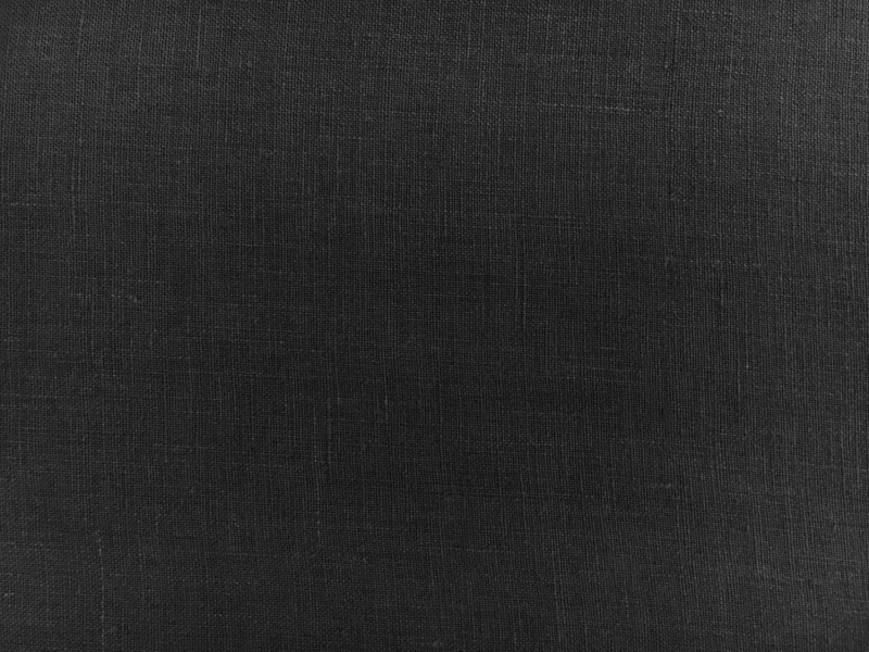 Belgian Sanforized Linen in Black2