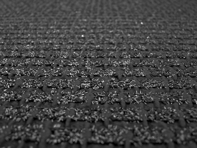 Silk Blend Metallic Tweed2