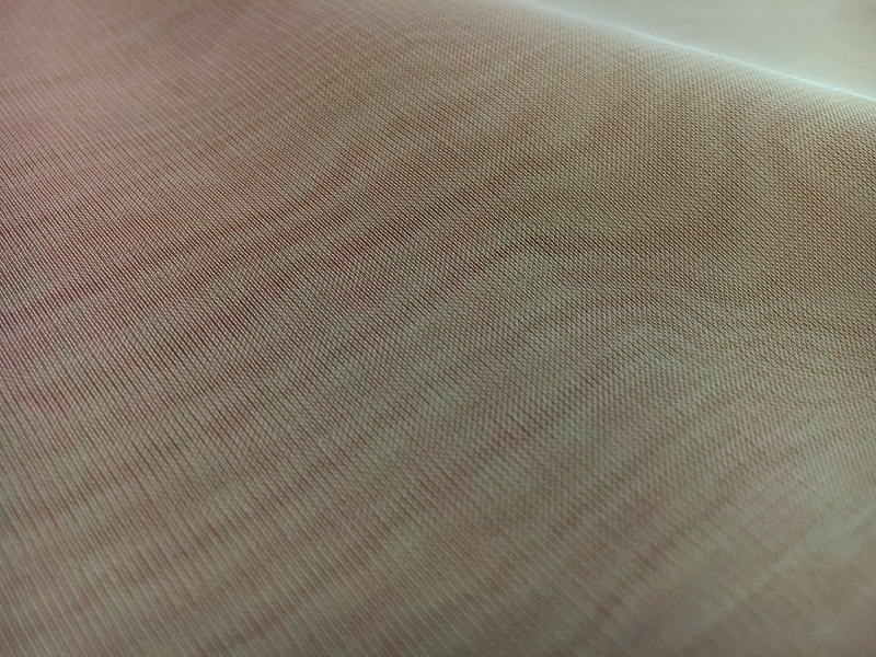 Iridescent Polyester Chiffon in Opal2