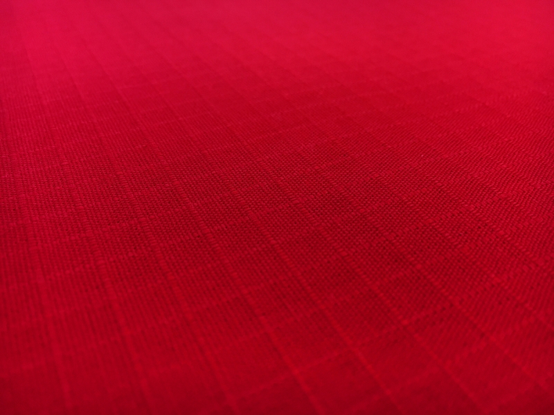 Cotton Ripstop in Red2