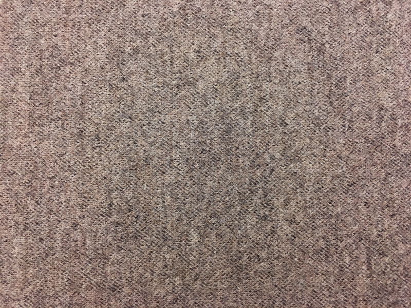 Virgin Wool Felted Knit Tweed0