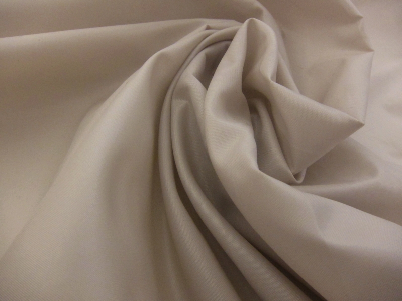 Japanese Polyester Ciré Rainwear In Beige0