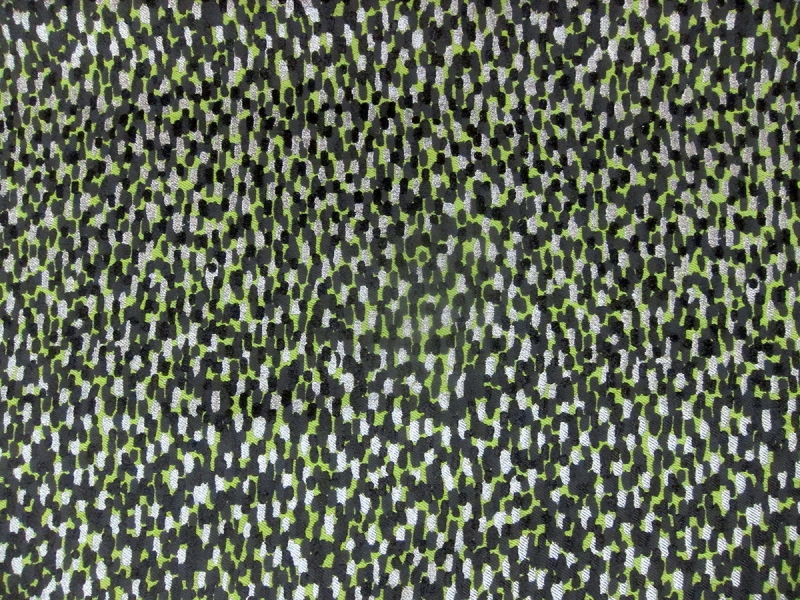 Metallic Silk Blend Jacquard0