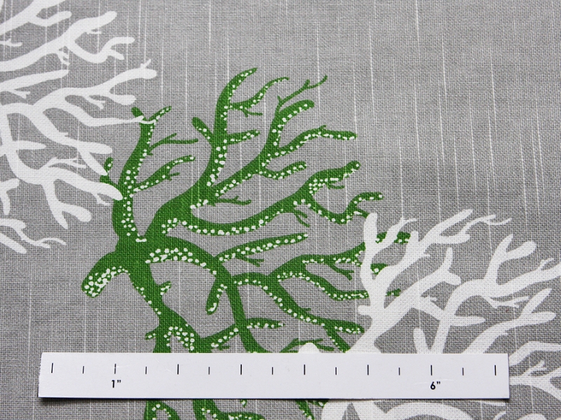 Cotton Canvas Corals Print1