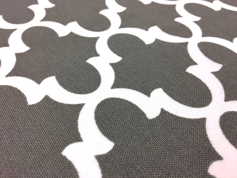 Outdoor Spun Polyester Canvas with Geometric Print 2