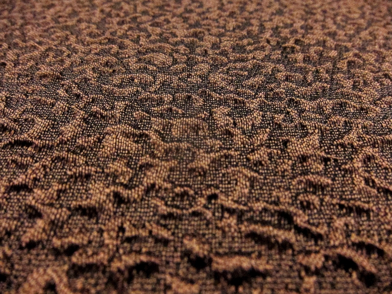 Silk Blend Organza Cloqué0