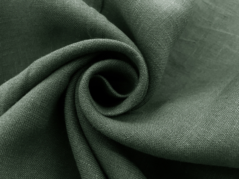 Belgian Sanforized Linen in Grass1
