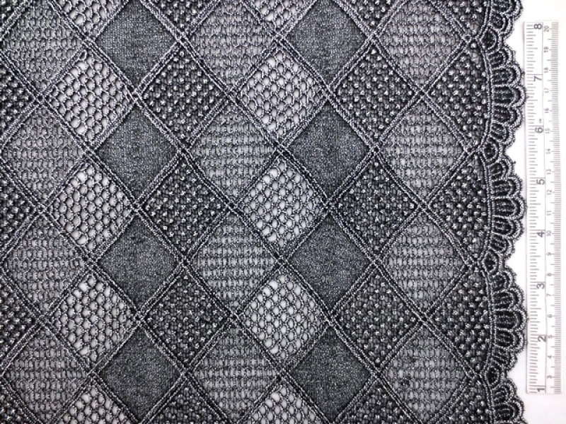 Metallic Guipure Lace0