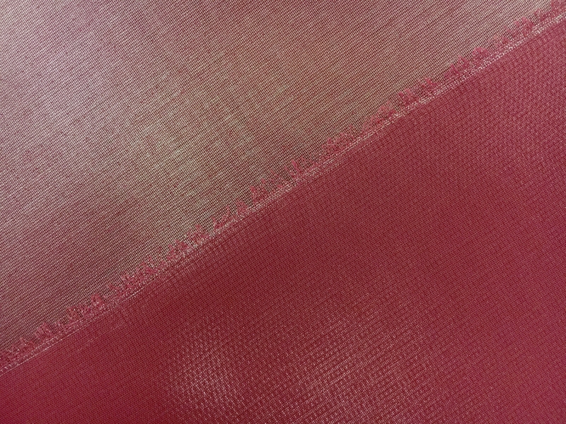 Microfiber Silver Metallic Chiffon in Amaranth Purple2